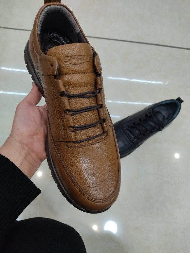 اسپرت مردانه چرم طبیعی مدل C1 شمس سایز بندی 40الی44