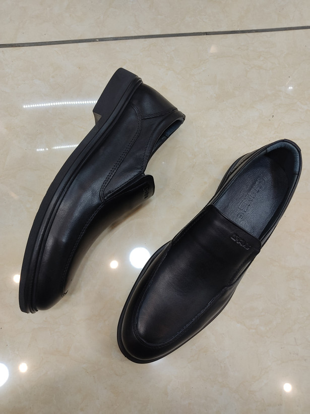 کفش روزمره مردانه چرم طبیعی مدل L108شمس سایز بندی 40الی44