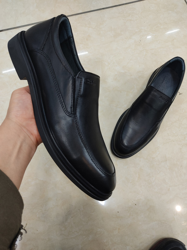 کفش روزمره مردانه چرم طبیعی مدل L108شمس سایز بندی 40الی44