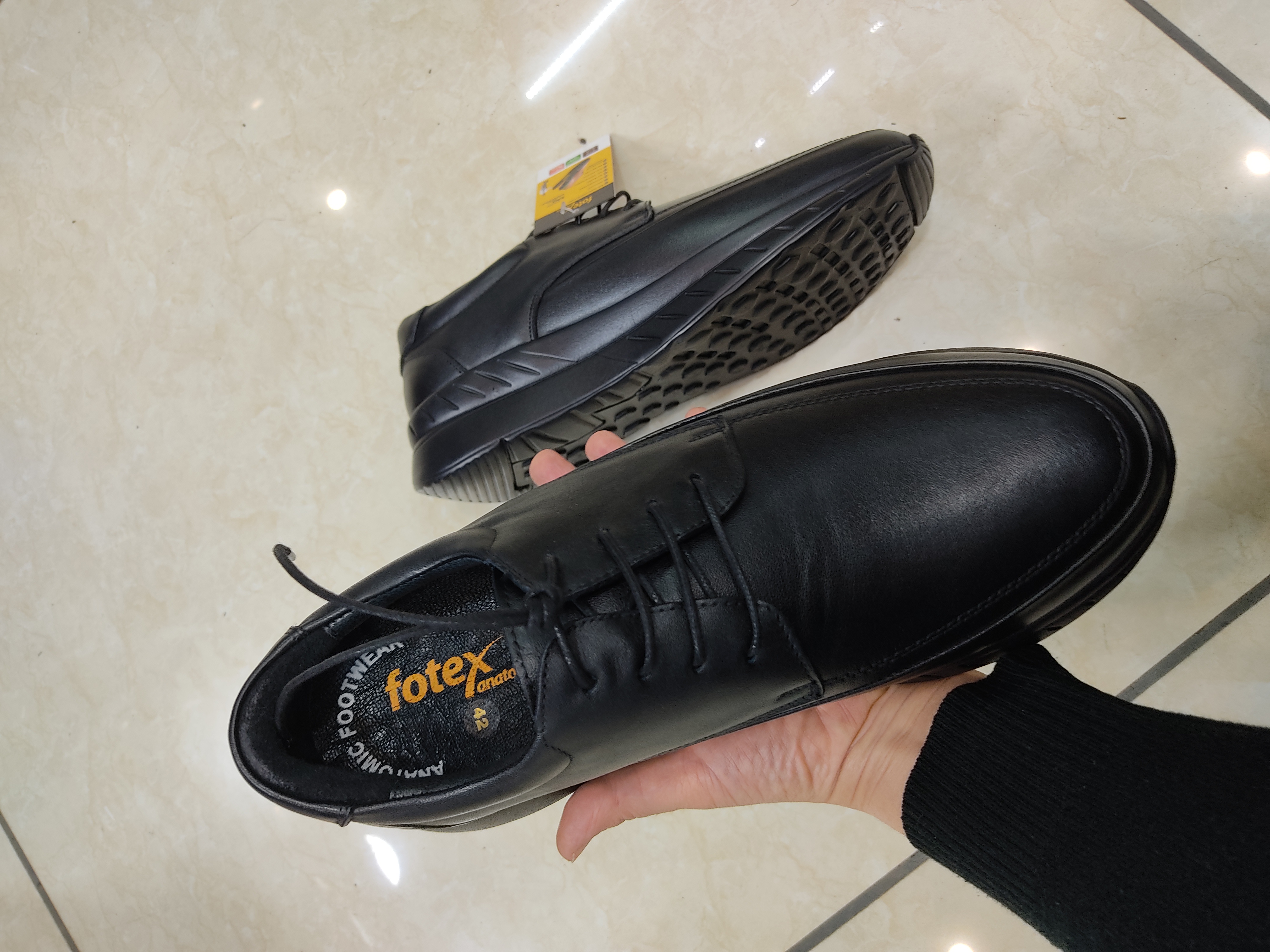 کفش طبی مردانه فوتکس ترکیه سایز بندی 40الی44