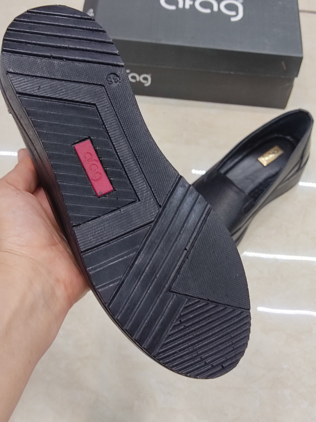 کفش طبی زنانه آفاق چرم طبیعی مدل 8002